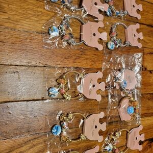 New NWT Boutique Disney Stitch Charm Bracelets Lot, Princess Chloe Brand Set 10